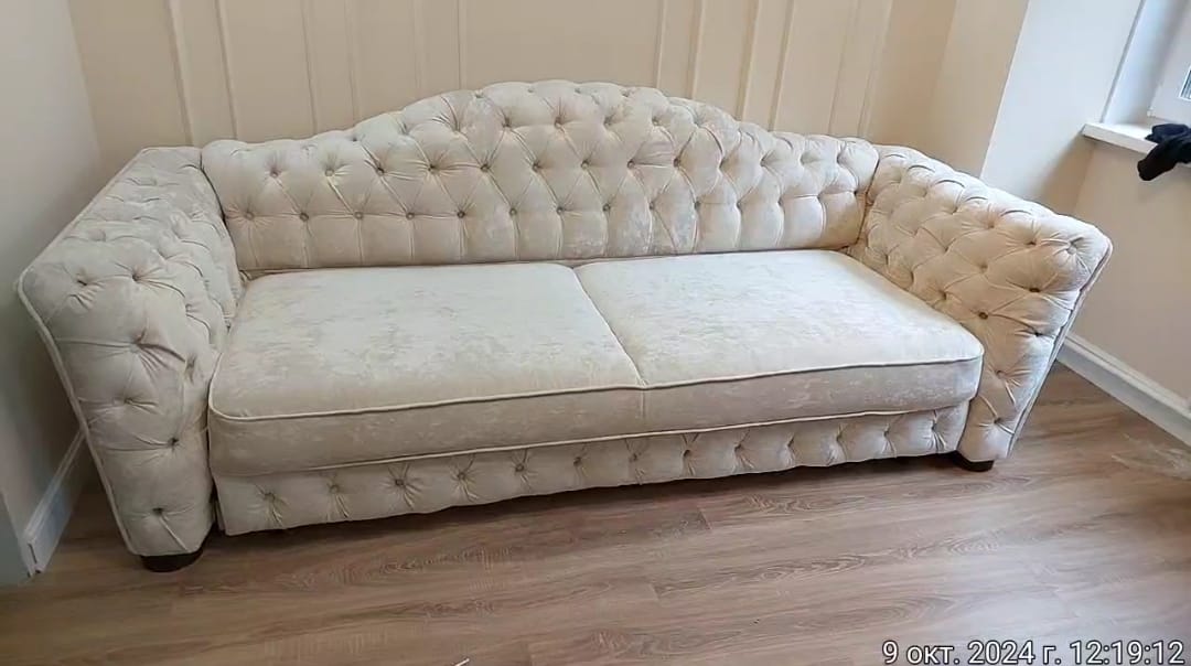 Замена обивки дивана на дому. Палласовка