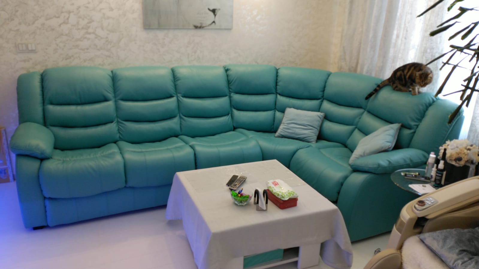 Перетяжка дивана на дому. Палласовка